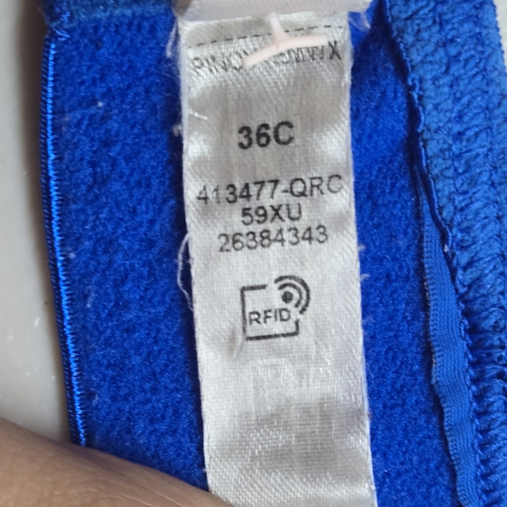 Blue Women's Bra - Picture 7 of 14